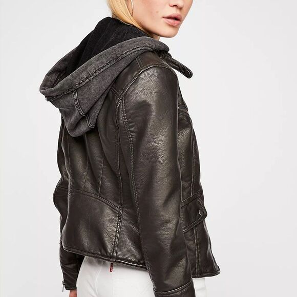 We The Free Monroe Hooded Jacket sz L EUC - Picture 2 of 15